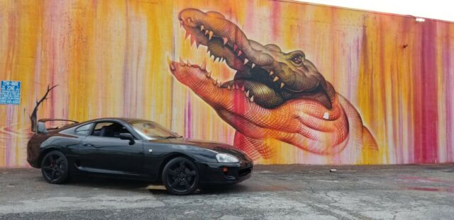 1993 Black Toyota Supra Coupe