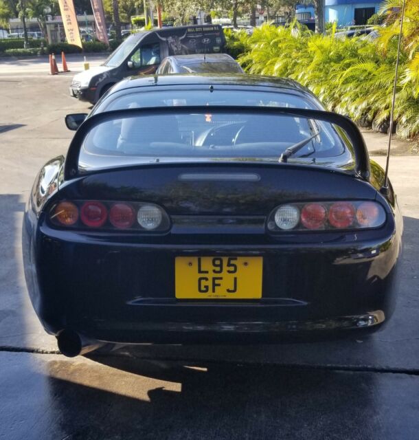 1993 Black Toyota Supra Coupe