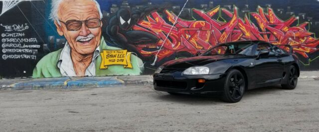 1993 Black Toyota Supra Coupe