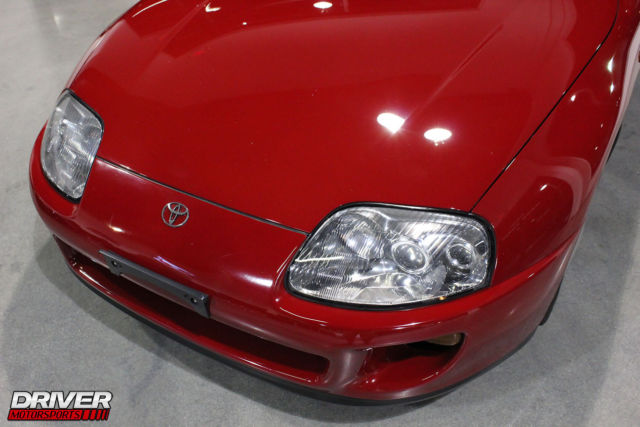 1993 Red Toyota Supra Coupe