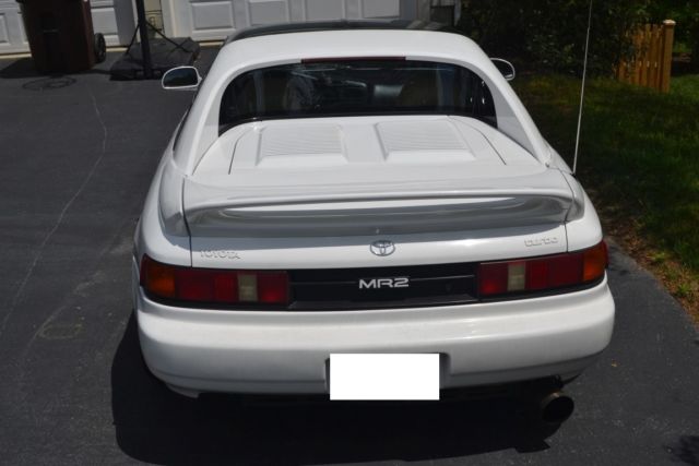 1993 White Toyota MR2 Coupe