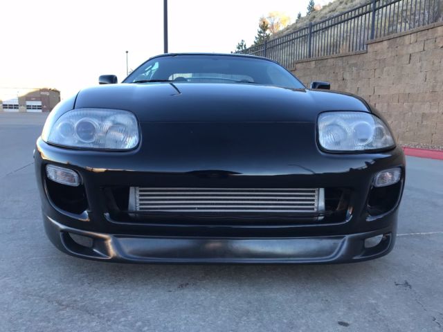 1993 Black Toyota Supra Coupe