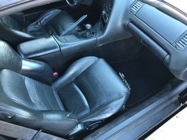 1993 Black Toyota Supra Coupe