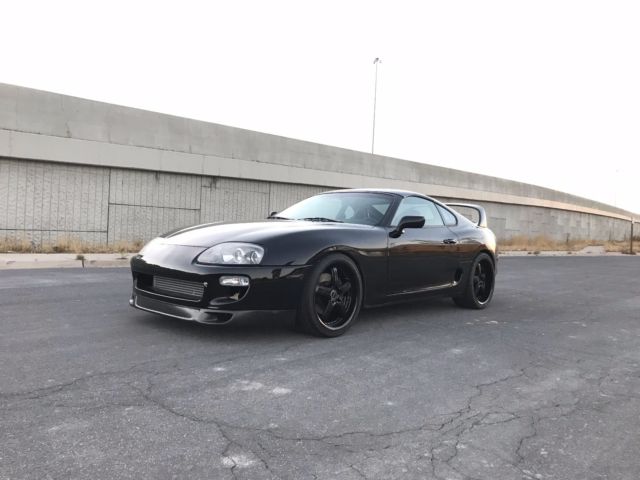 1993 Black Toyota Supra Coupe