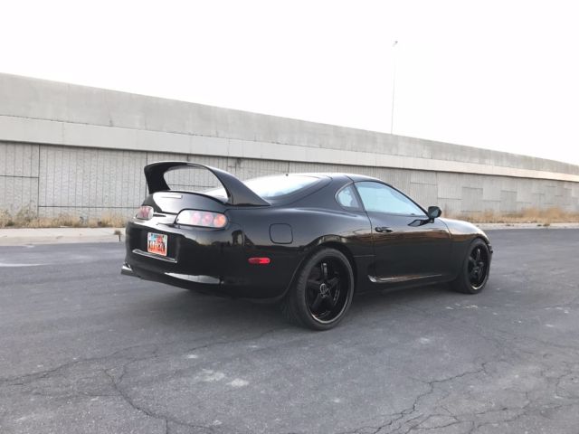 1993 Black Toyota Supra Coupe