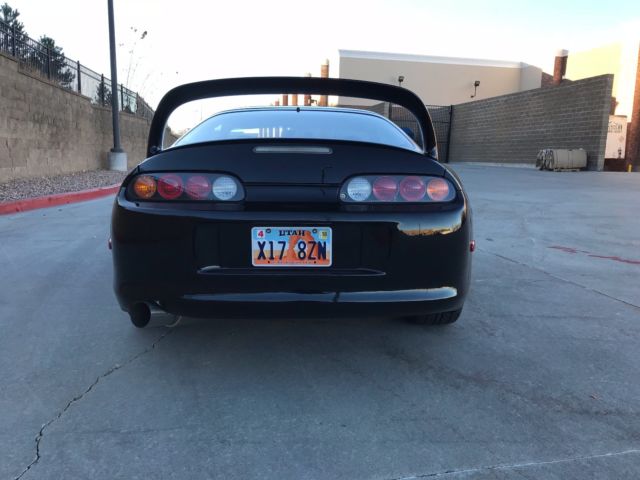1993 Black Toyota Supra Coupe