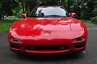 1993 red Mazda RX-7 Coupe 2-door