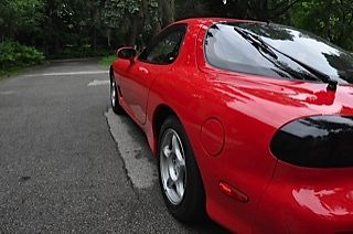 1993 red Mazda RX-7 Coupe 2-door
