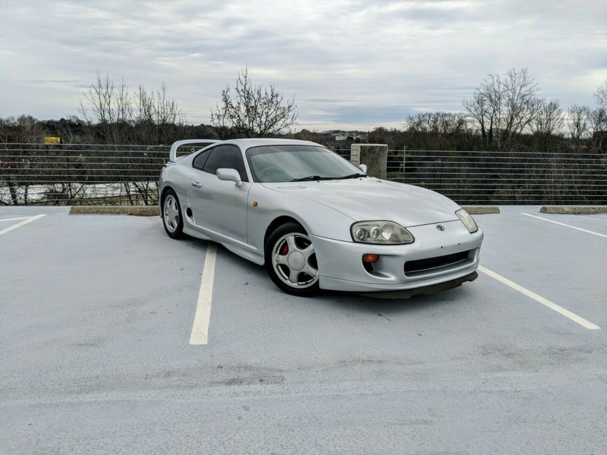 1993 Silver Toyota Supra Coupe