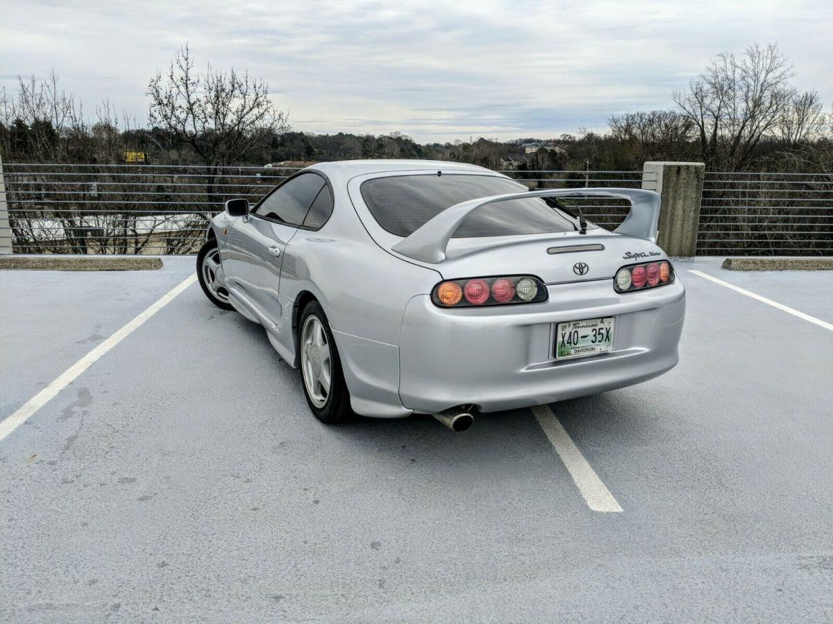 1993 Silver Toyota Supra Coupe