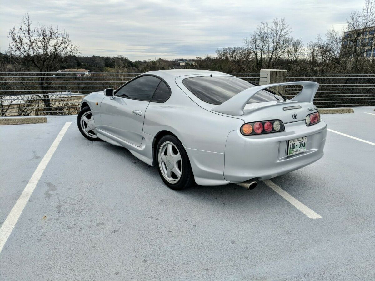1993 Silver Toyota Supra Coupe