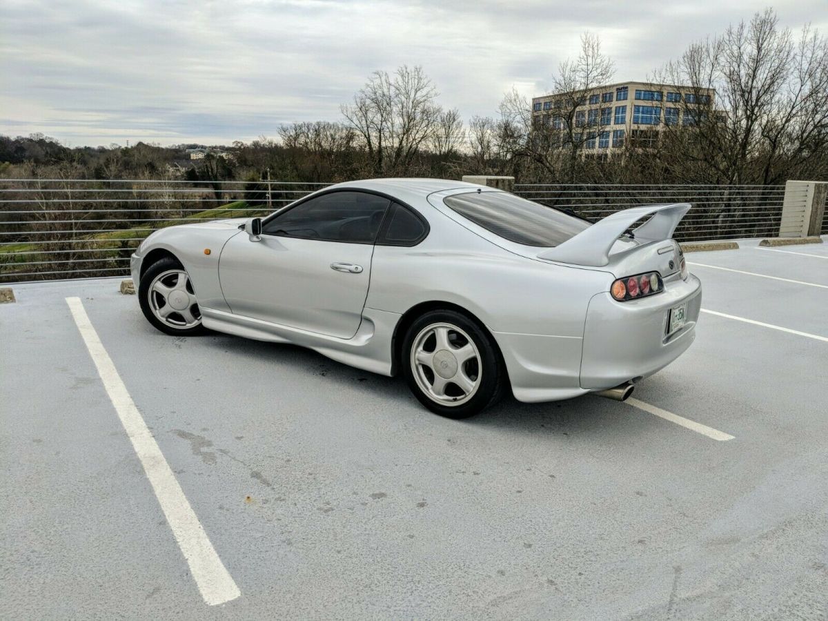 1993 Silver Toyota Supra Coupe