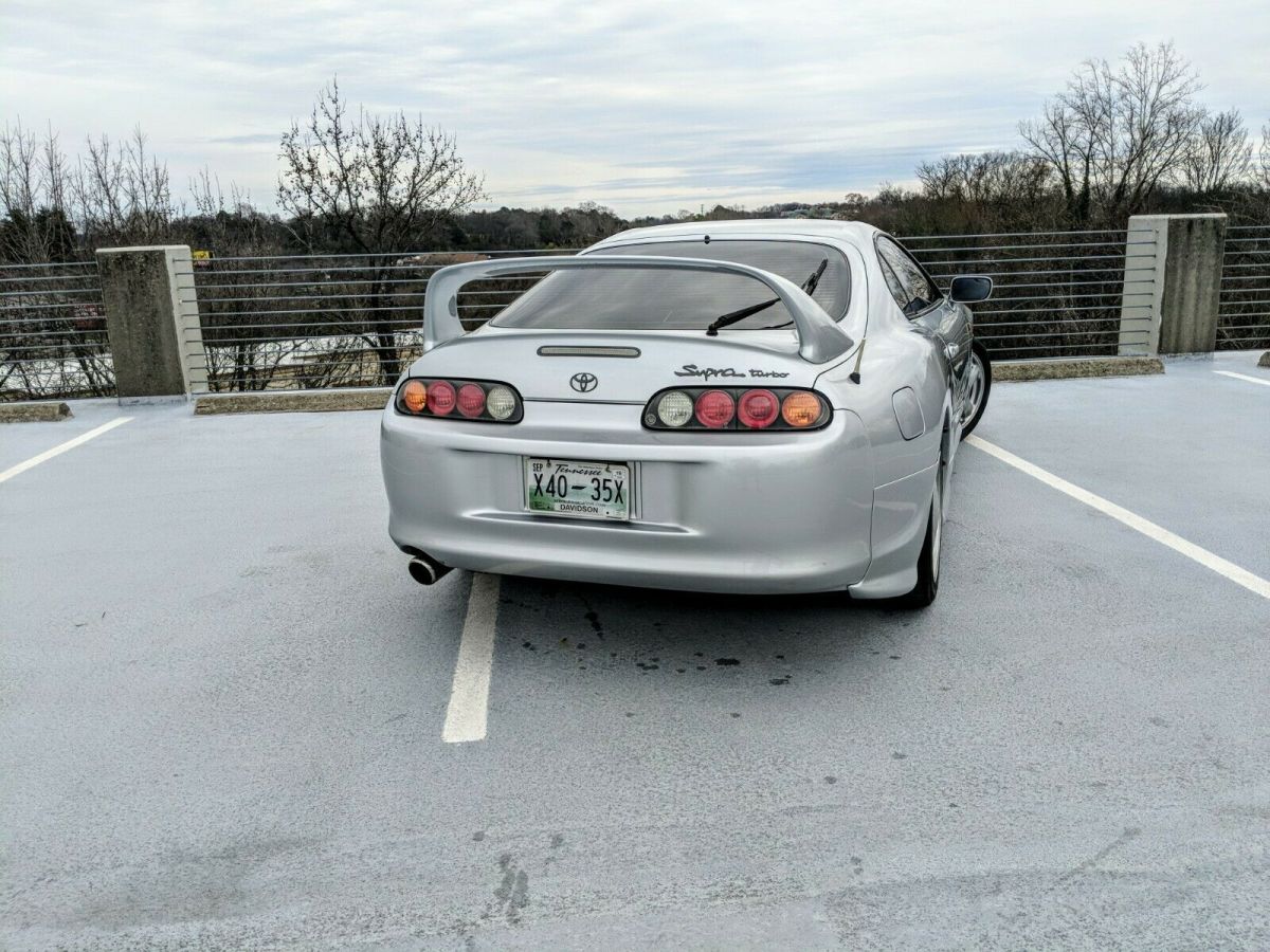1993 Silver Toyota Supra Coupe
