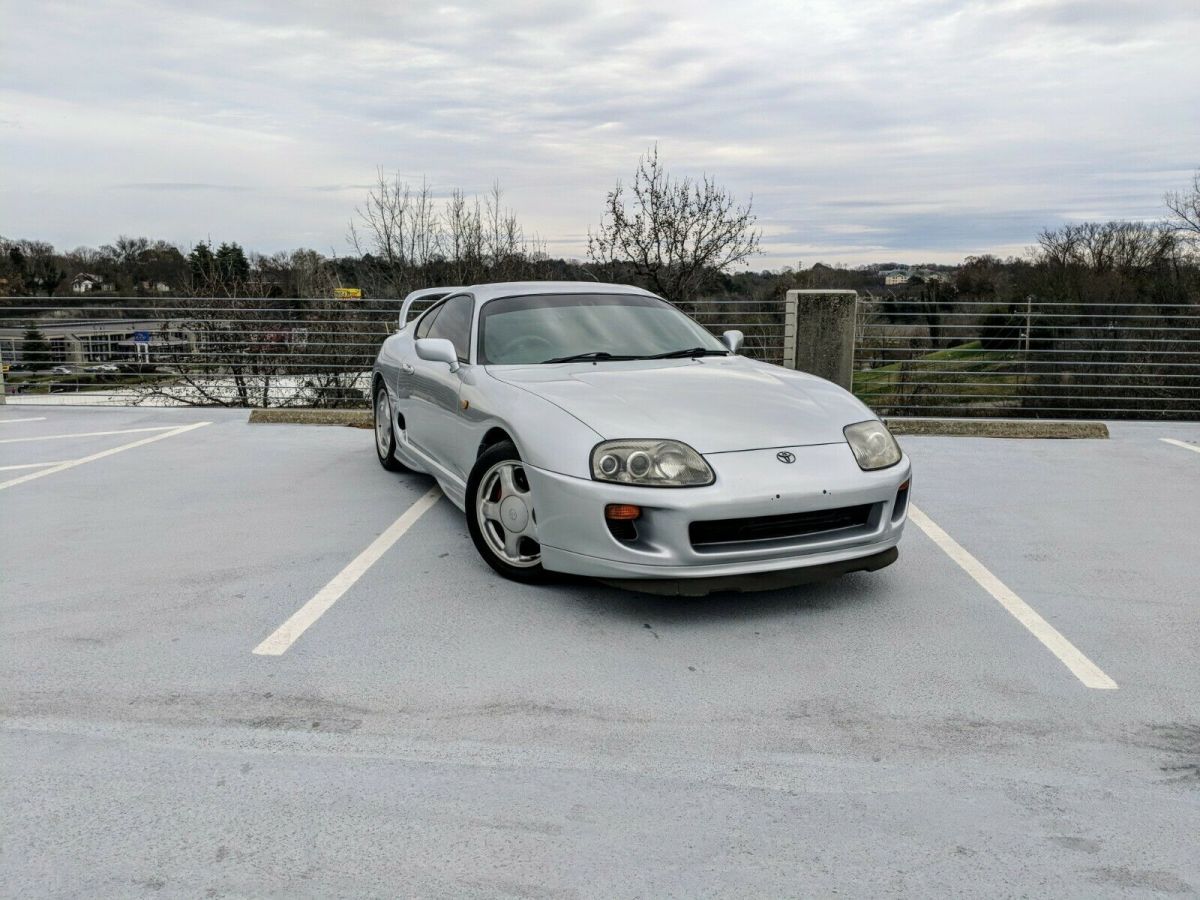 1993 Silver Toyota Supra Coupe