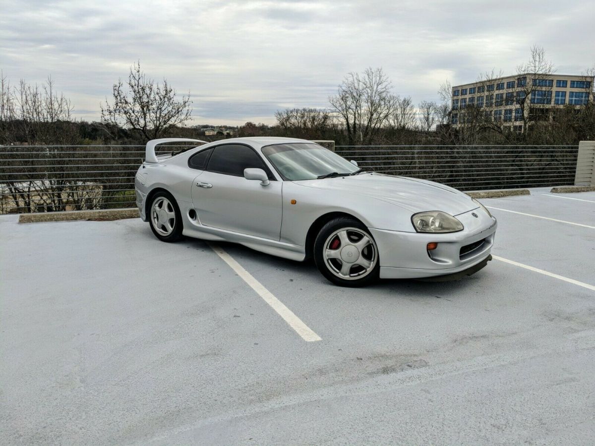 1993 Silver Toyota Supra Coupe