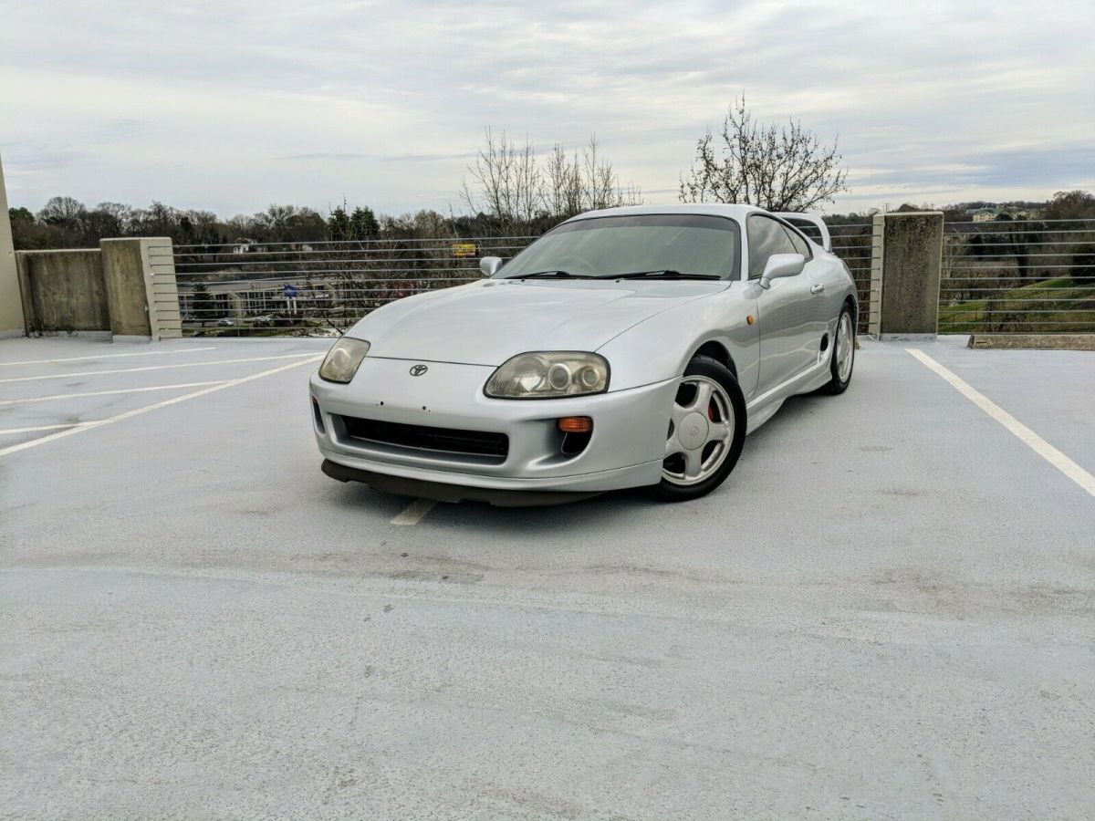1993 Silver Toyota Supra Coupe