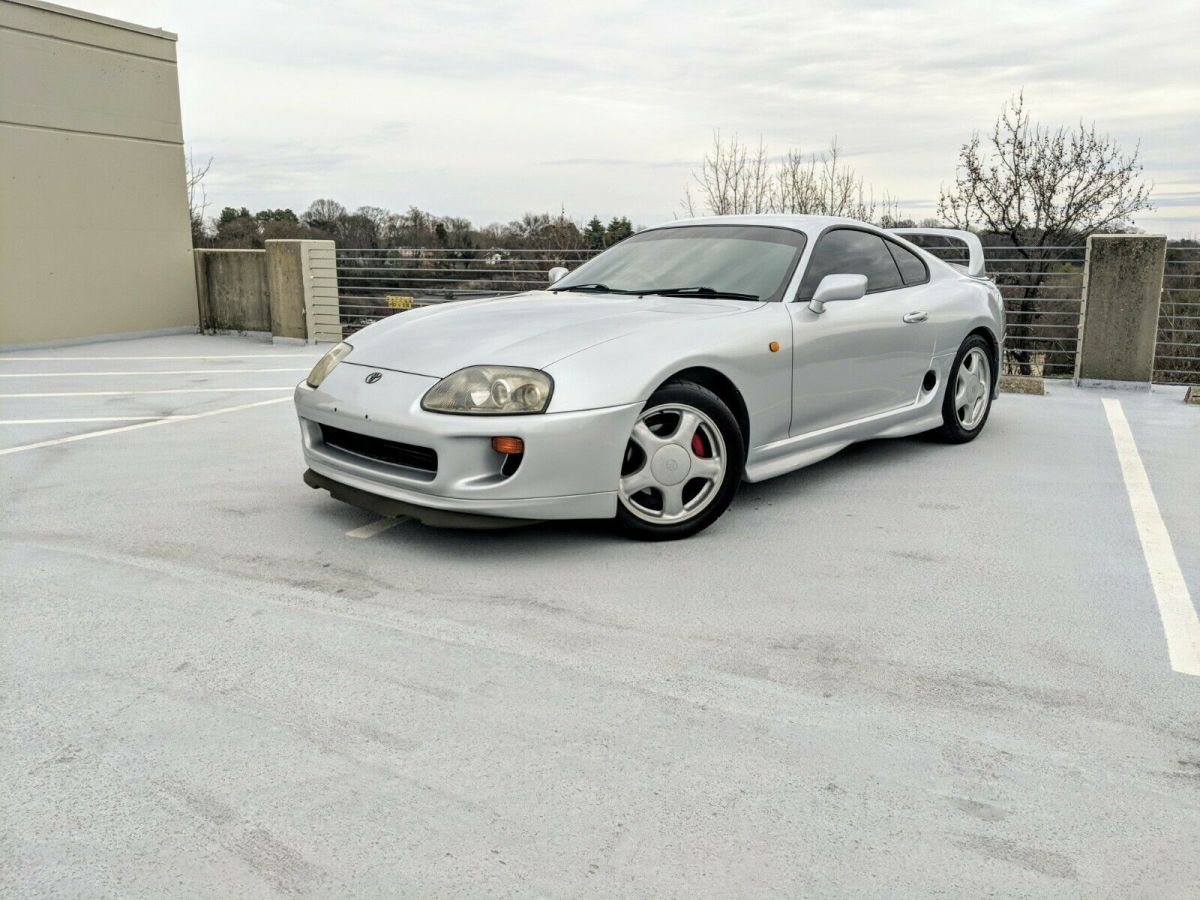 1993 Silver Toyota Supra Coupe