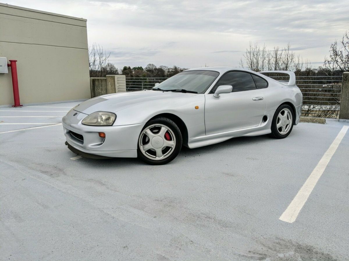 1993 Silver Toyota Supra Coupe