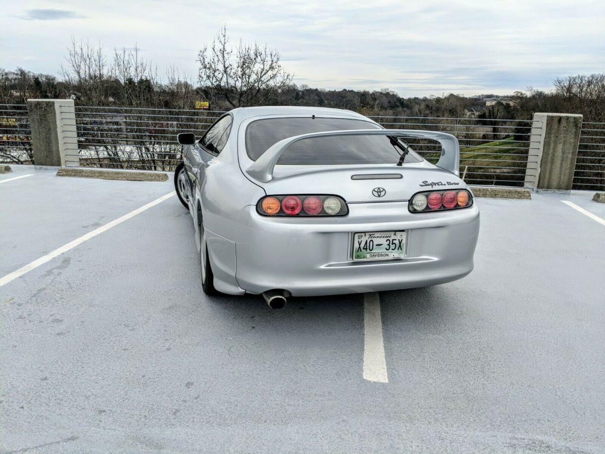 1993 Silver Toyota Supra Coupe