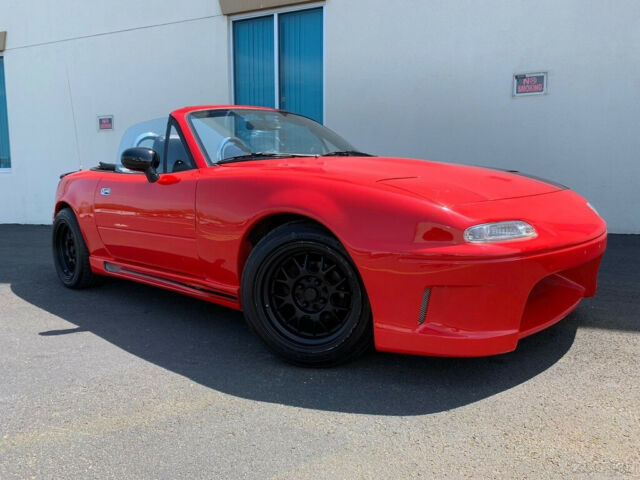 1993 Red Mazda MX-5 Miata Convertible