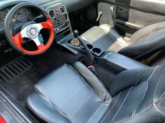 1993 Red Mazda MX-5 Miata Convertible