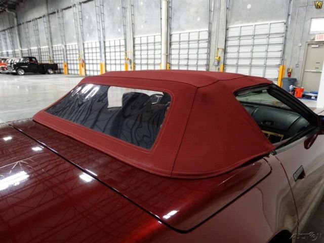 1993 Red Chevrolet Corvette Convertible