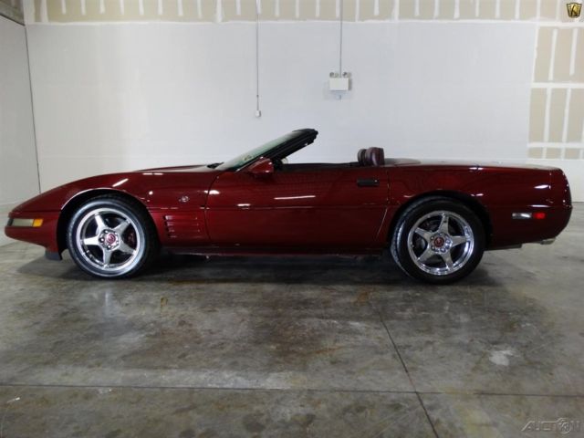 1993 Red Chevrolet Corvette Convertible