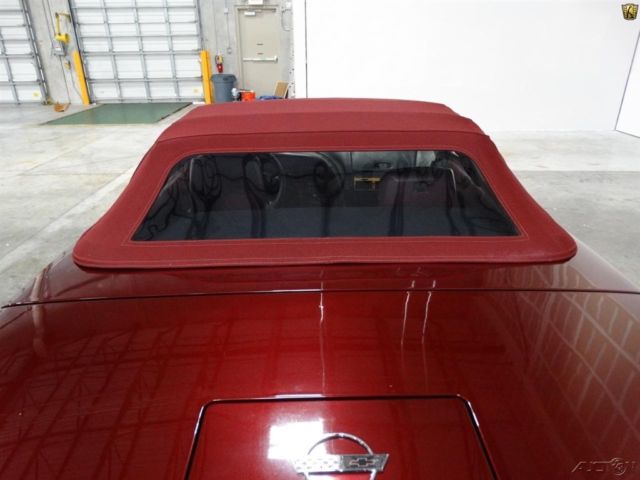 1993 Red Chevrolet Corvette Convertible