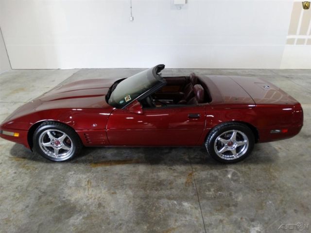 1993 Red Chevrolet Corvette Convertible