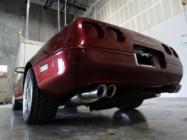 1993 Red Chevrolet Corvette Convertible