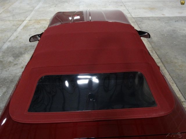 1993 Red Chevrolet Corvette Convertible