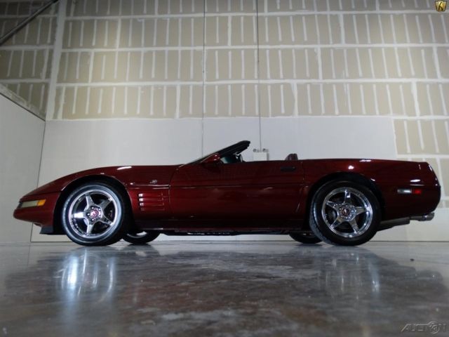 1993 Red Chevrolet Corvette Convertible