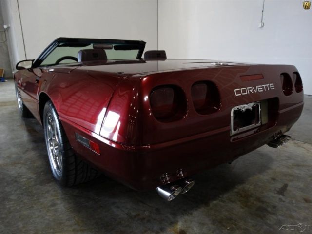 1993 Red Chevrolet Corvette Convertible