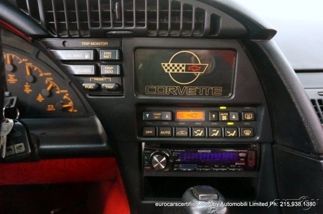 1993 Red Chevrolet Corvette Coupe
