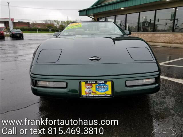 1993 Green Chevrolet Corvette Convertible