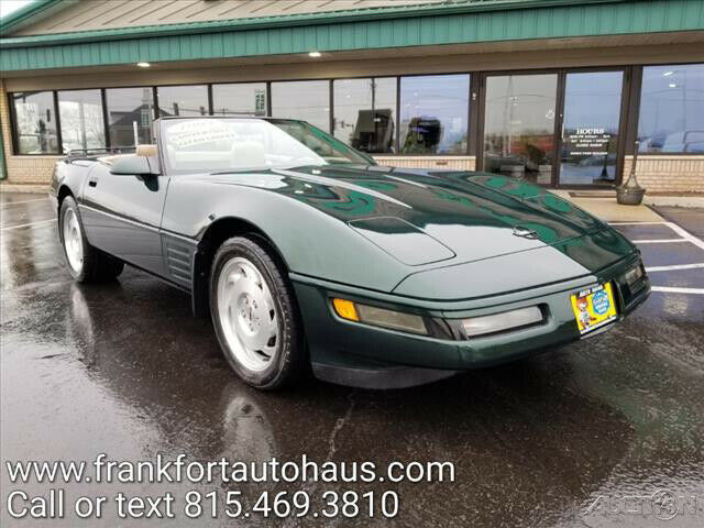 1993 Green Chevrolet Corvette Convertible