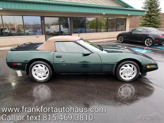 1993 Green Chevrolet Corvette Convertible