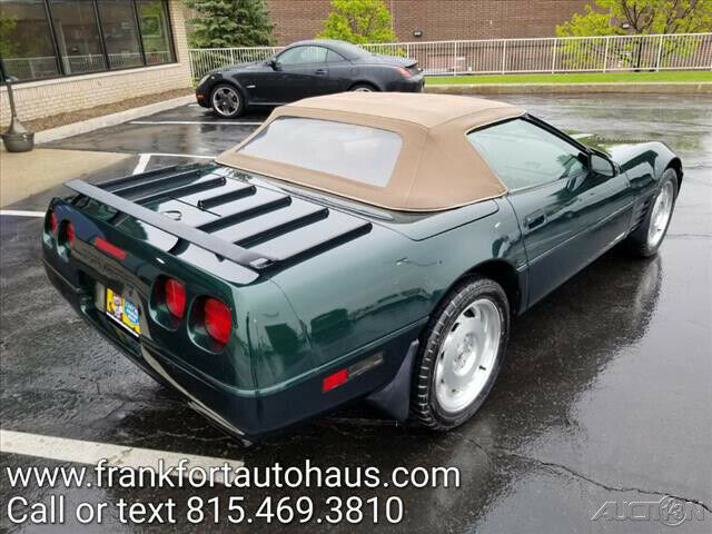 1993 Green Chevrolet Corvette Convertible