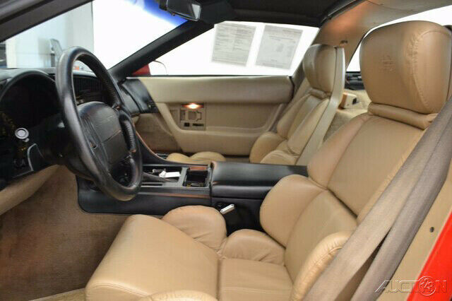 1993 Red Chevrolet Corvette Hatchback