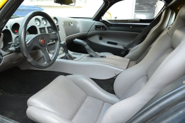 1993 Yellow Dodge Viper Convertible