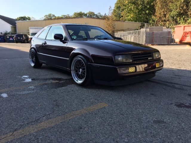 1993 Deep Burgundy Pearl Volkswagen Corrado Coupe