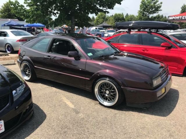 1993 Deep Burgundy Pearl Volkswagen Corrado Coupe