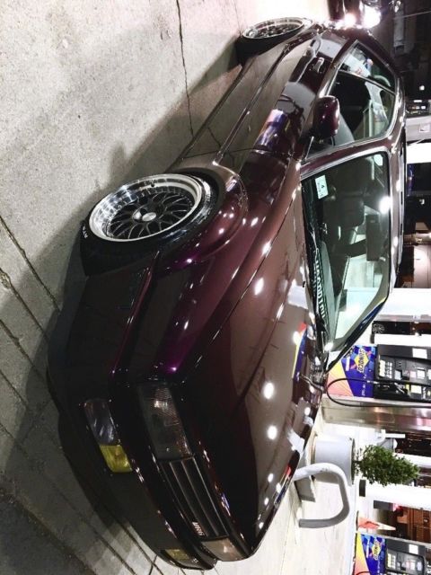 1993 Deep Burgundy Pearl Volkswagen Corrado Coupe