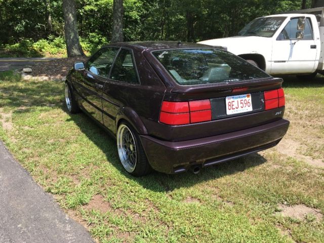 1993 Deep Burgundy Pearl Volkswagen Corrado Coupe