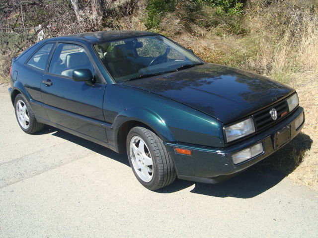 1993 Green Volkswagen Corrado Hatchback
