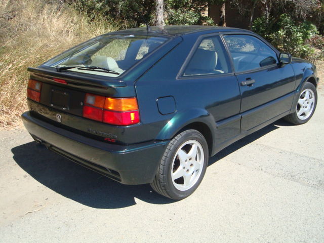 1993 Green Volkswagen Corrado Hatchback