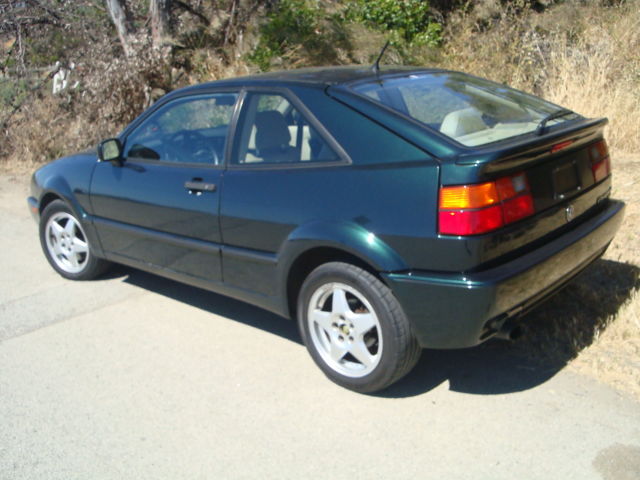 1993 Green Volkswagen Corrado Hatchback