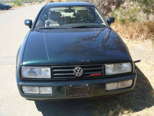 1993 Green Volkswagen Corrado Hatchback