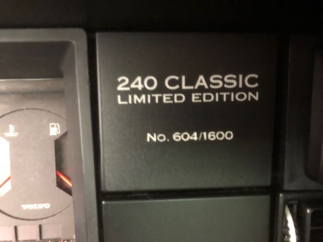 1993 Burgundy Volvo 240 Sedan