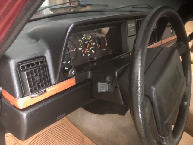 1993 Burgundy Volvo 240 Sedan